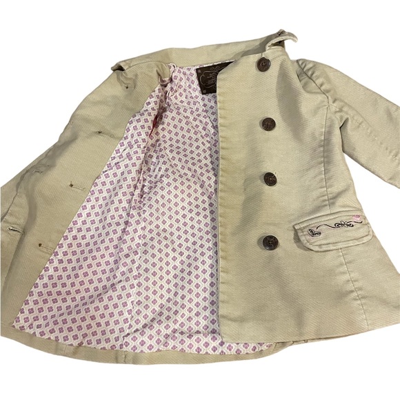 ** 2 for $20** Old Navy kids floral Pea Coat size 4T - Picture 4 of 15